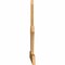 Ekena Millwork Richland Rough Sawn Timber Gable Bracket, Western Red Cedar, 84"W x 49"H x 2"D x 6"F, 14/12 Pitch GBW084X49X0206RIC00RWR - alternate 5